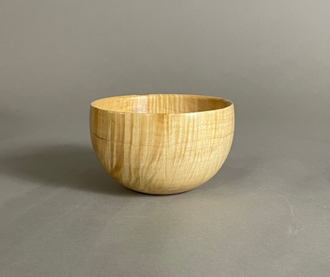 Curly Maple Bowl