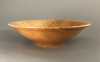Curly maple bowl 9.25" x 2.5"